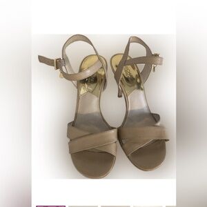 Michael Kors Women's Tan Strappy Heels